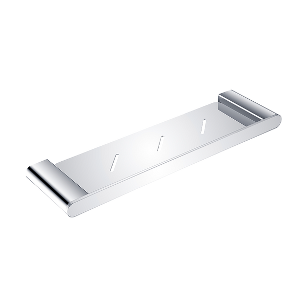 Nero Bianca Metal Shower Shelf Chrome