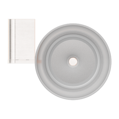 Bianca Toilet Brush Holder Brushed Nickel
