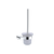 Nero Bianca Toilet Brush Holder Chrome