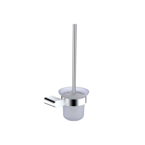 Nero Bianca Toilet Brush Holder Chrome