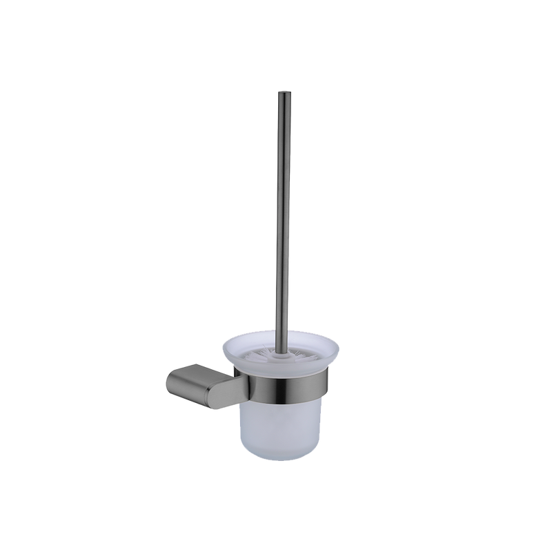 Bianca Toilet Brush Holder Brushed Gunmetal