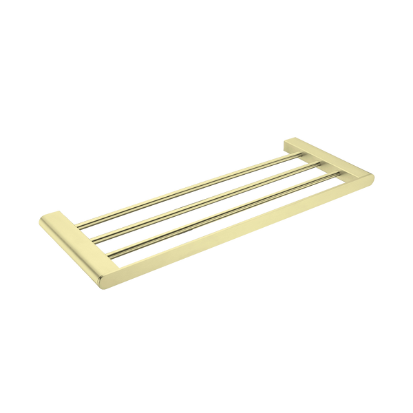 Nero Bianca Towel Rack Brushed Gold