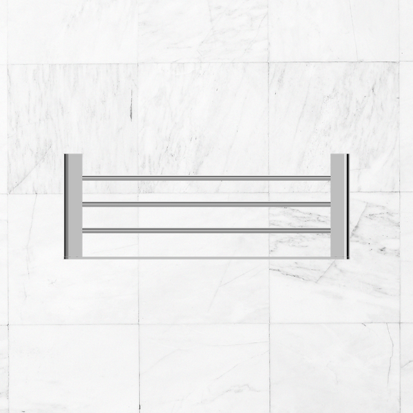 Nero Bianca Towel Rack Chrome