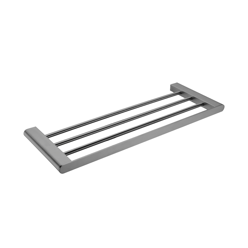 Bianca Towel Rack Brushed Gunmetal