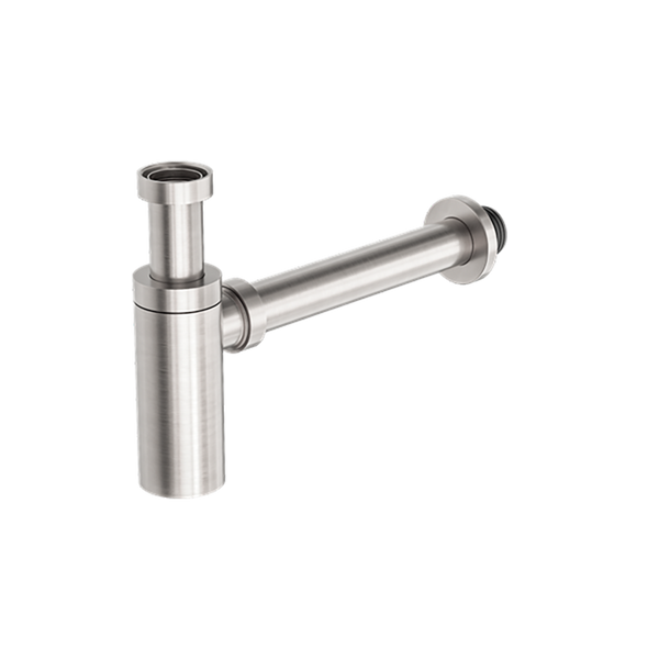 Nero 40mm Bottle Trap Brushed Nickel