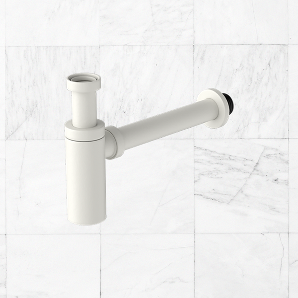 Nero 40mm Bottle Trap Matte White