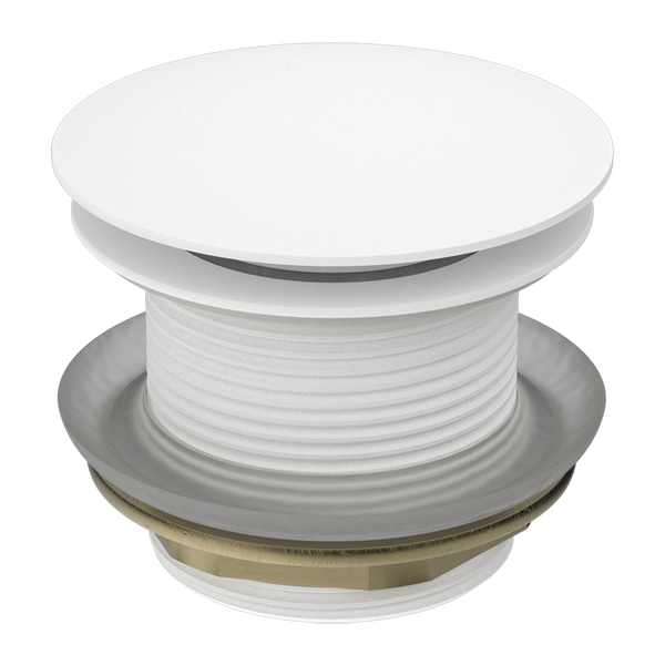 Nero 40mm Bath Waste Matte White