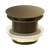 Nero 40mm Bath Pop-Up Plug With Removable Waste No Overflow Tumbled Antique Brass