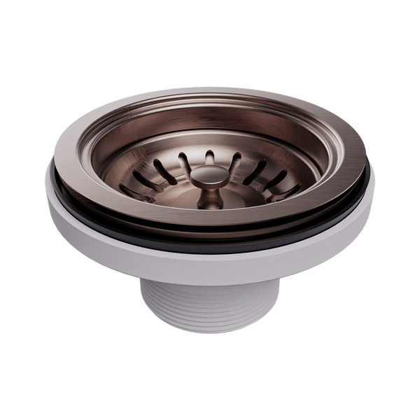 Nero Kitchen Sink Basket Waste Brushed Bronze