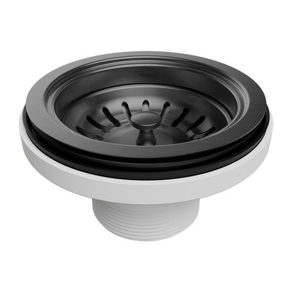 Nero Kitchen Sink Basket Waste Gunmetal