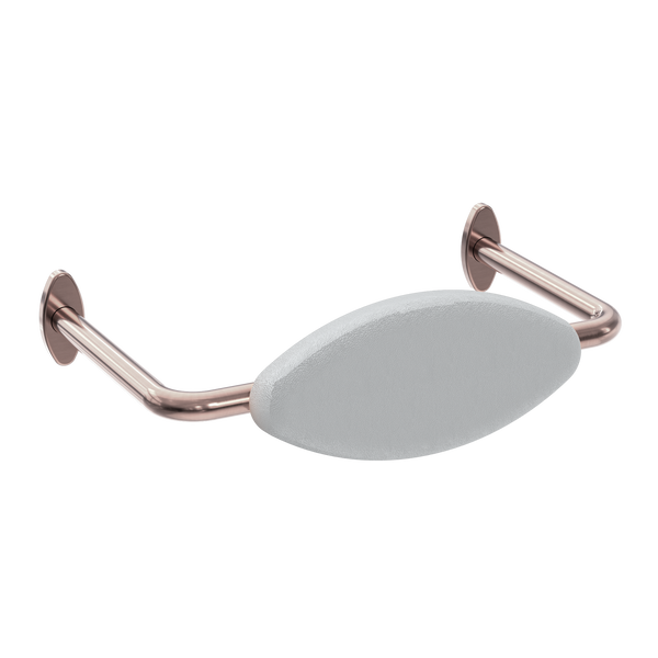 Nero Mecca Care Dda Toilet Backrest Brushed Bronze