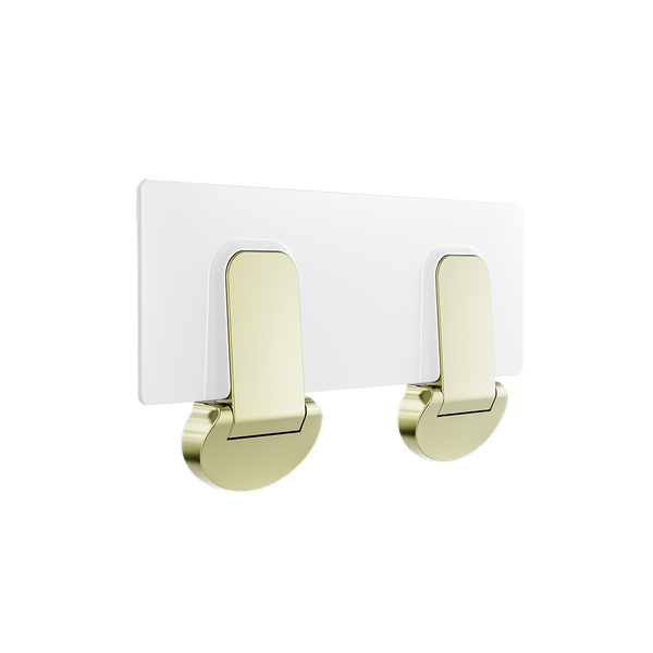 Nero Mecca Care Shower Seat 960x330mm Brushed Gold