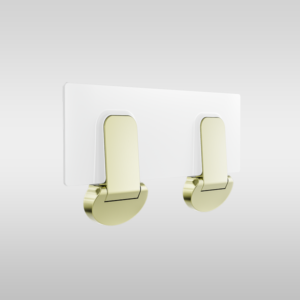 Nero Mecca Care Shower Seat 960x330mm Brushed Gold