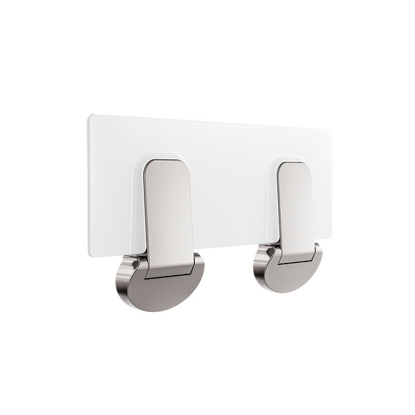 Nero Mecca Care Shower Seat 960x330mm Brushed Nickel