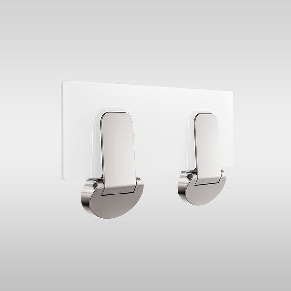 Nero Mecca Care Shower Seat 960x330mm Brushed Nickel