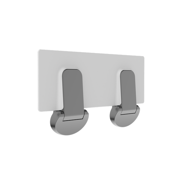 Nero Mecca Care Shower Seat 960x330mm Brushed Gunmetal