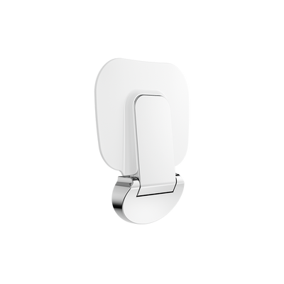 Nero Mecca Care Shower Seat 400x330mm Chrome