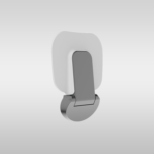 Nero Mecca Care Shower Seat 400x330mm Brushed Gunmetal