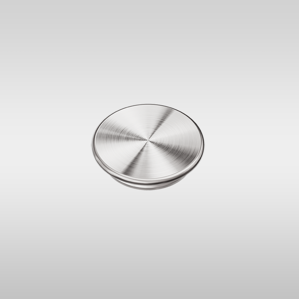 Nero Mecca Care Grab Rail Cap Brushed Nickel