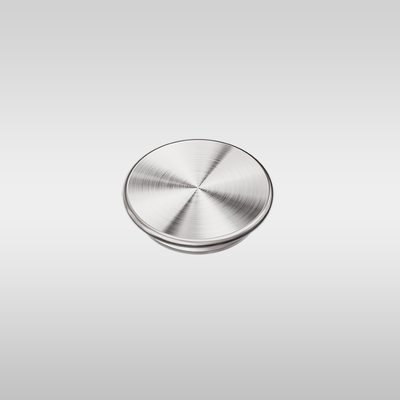 Mecca Care Grab Rail Cap Brushed Nickel