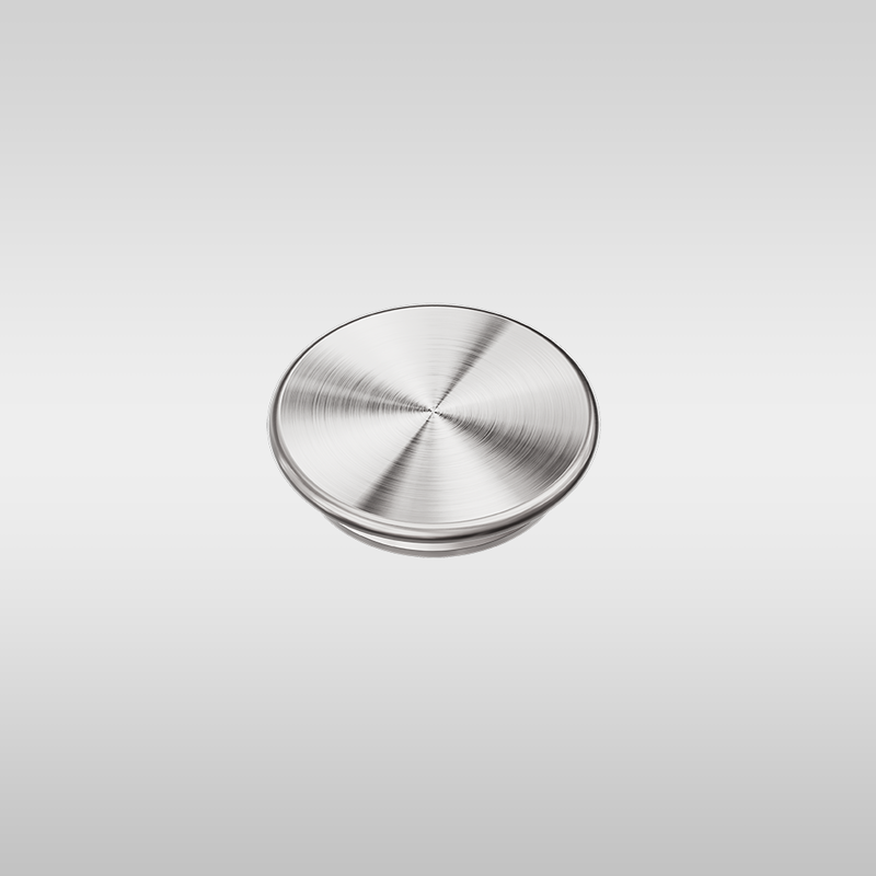 Mecca Care Grab Rail Cap Brushed Nickel