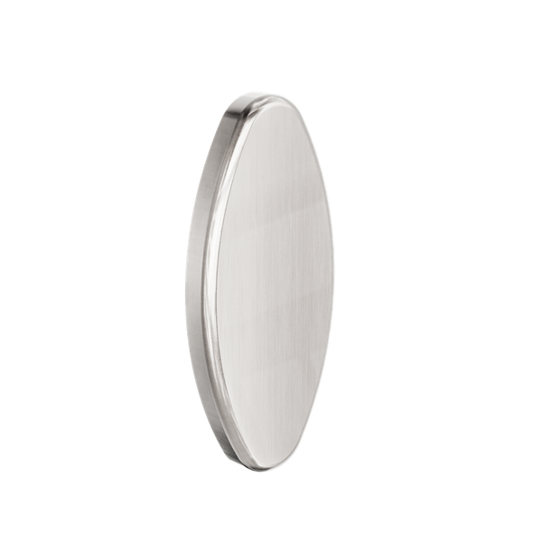 Nero Backrest Removeable Wall Cover Plate Brushed Nickel