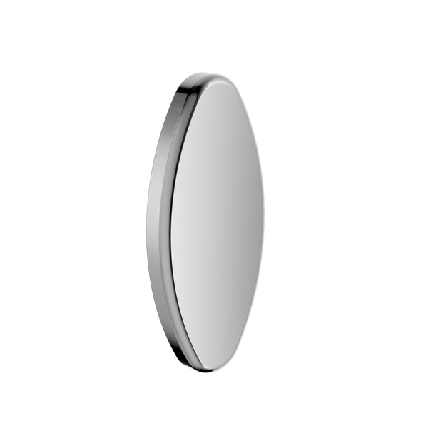 Nero Backrest Removeable Wall Cover Plate Chrome