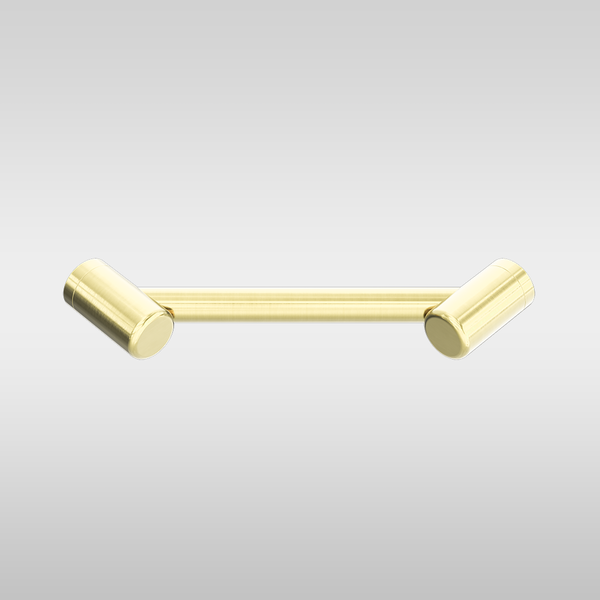 Nero Mecca Care 25mm Footrest Corner Grab Rail 215mm Brushed Gold