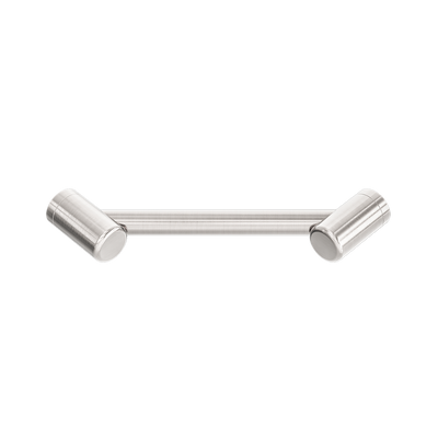 Mecca Care 25mm Footrest Corner Grab Rail 215mm Brushed Nickel