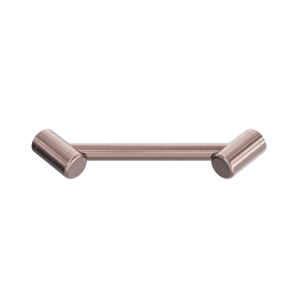 Nero Mecca Care 25mm Footrest Corner Grab Rail 215mm Brushed Bronze