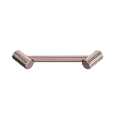 Nero Mecca Care 25mm Footrest Corner Grab Rail 215mm Brushed Bronze