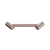 Nero Mecca Care 25mm Footrest Corner Grab Rail 215mm Brushed Bronze
