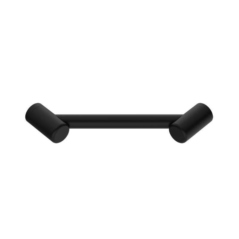 Mecca Care 25mm Footrest Corner Grab Rail 215mm Matte Black