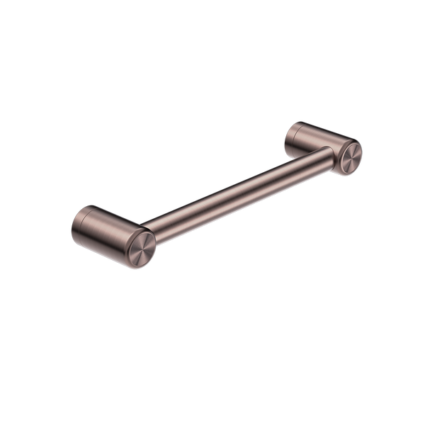 Nero Mecca Care 25mm Grab Rail 300mm Brushed Bronze