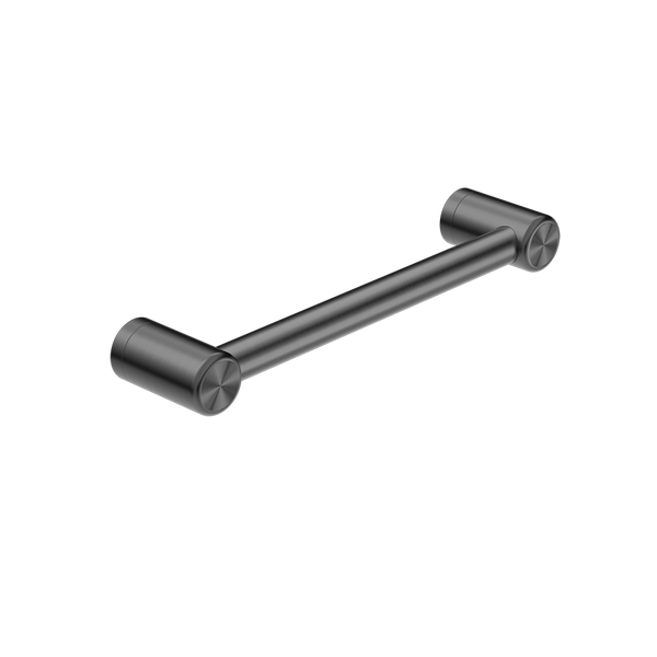 Nero Mecca Care 25mm Grab Rail 300mm Brushed Gunmetal