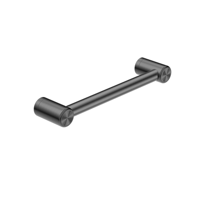 Mecca Care 25mm Grab Rail 300mm Brushed Gunmetal