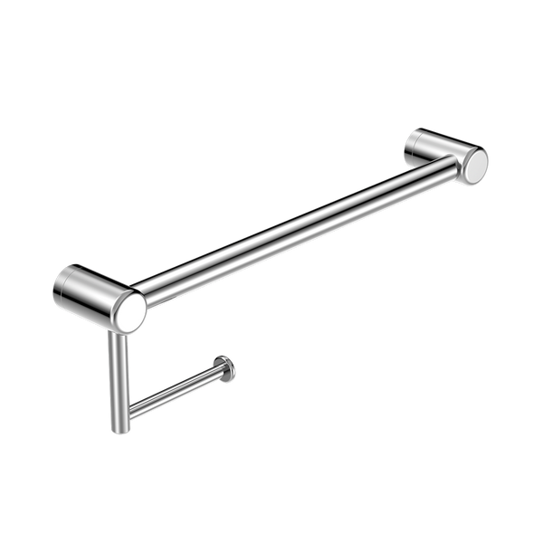Nero Mecca Care 25mm Toilet Roll Rail 450mm Chrome