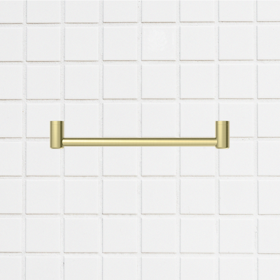 Mecca Care 25mm Grab Rail 450mm Brushed Gold