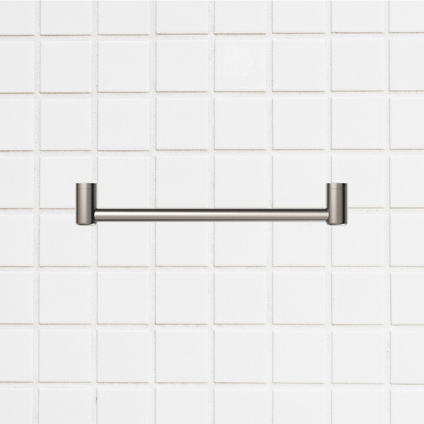 Nero Mecca Care 25mm Grab Rail 450mm Brushed Nickel