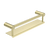 Mecca Care 25mm Grab Rail with Shelf 450mm Brushed Gold