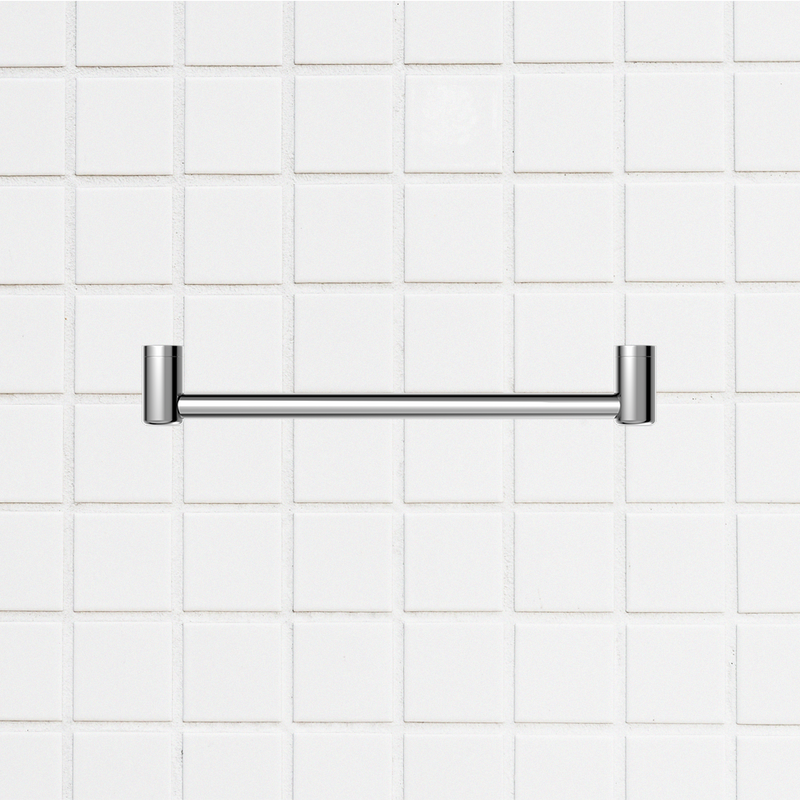 Mecca Care 25mm Grab Rail 450mm Chrome