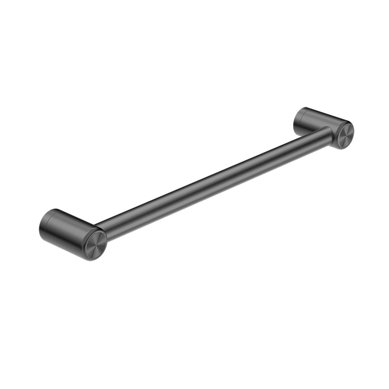 Mecca Care 25mm Grab Rail 450mm Brushed Gunmetal