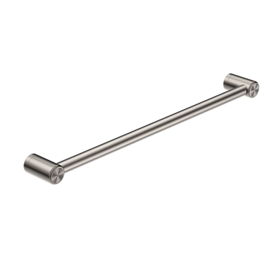 Nero Mecca Care 25mm Grab Rail 600mm Brushed Nickel