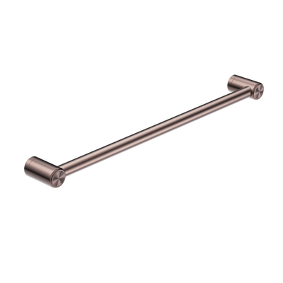Nero Mecca Care 25mm Grab Rail 1200mm Brushed Bronze