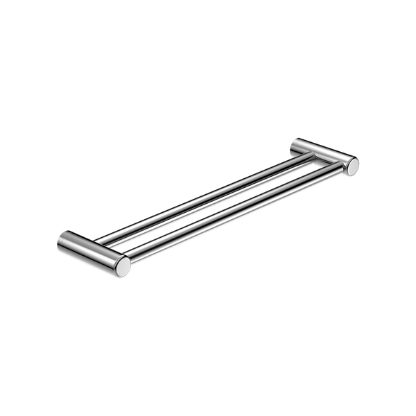 Nero Mecca Care 25mm Double Towel Grab Rail 600mm Chrome