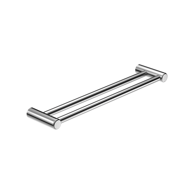 Mecca Care 25mm Double Towel Grab Rail 600mm Chrome