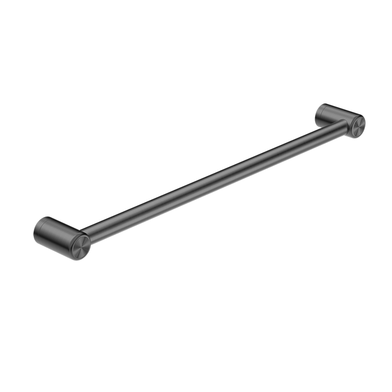 Mecca Care 25mm Grab Rail 600mm Brushed Gunmetal