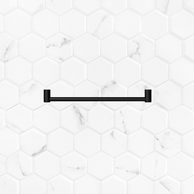 Mecca Care 25mm Grab Rail 600mm Matte Black