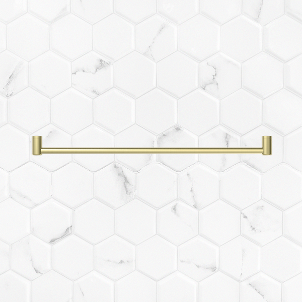 Nero Mecca Care 25mm Grab Rail 900mm Brushed Gold