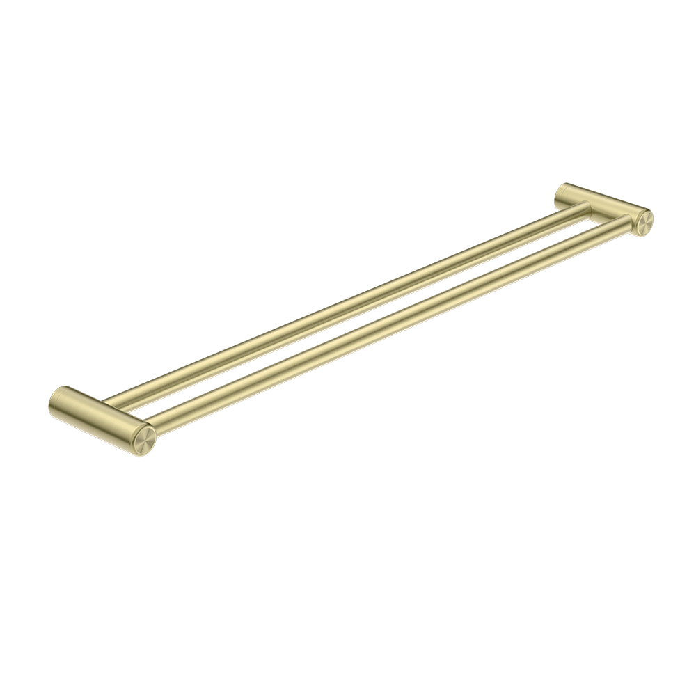 Mecca Care 25mm Double Towel Grab Rail 900mm Brushed Gold
